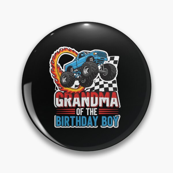 Item preview, Grandma Of The Birthday Boy Monster Truck Birthday Grandparent  designed and sold by PopStars1993.