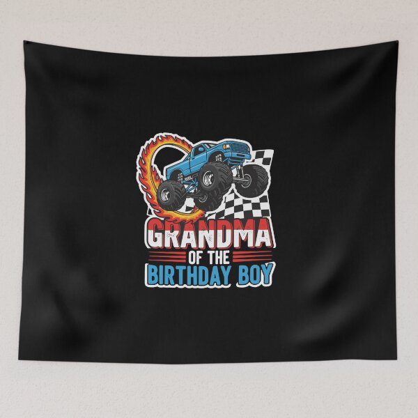 Item preview, Grandma Of The Birthday Boy Monster Truck Birthday Grandparent designed and sold by PopStars1993.