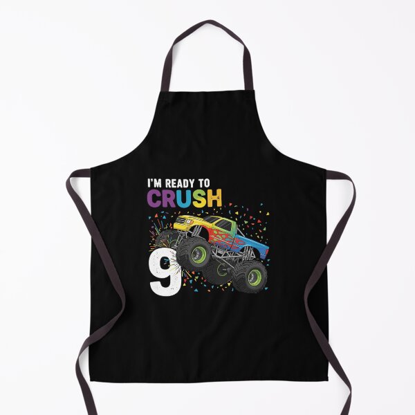 Item preview, I'm Ready To Crush 9 Monster Truck Ninth Birthday Boy designed and sold by PopStars1993.