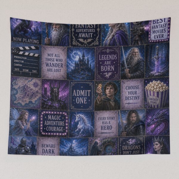 Item preview, colección de películas de fantasía designed and sold by FloramoonArt.