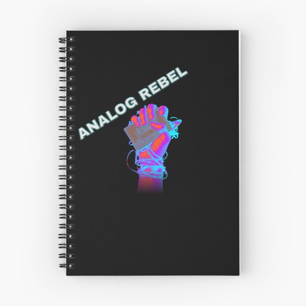 Item preview, Analog Rebel Neon Cassette Hand Synthwave designed and sold by ZJDesignsArt.