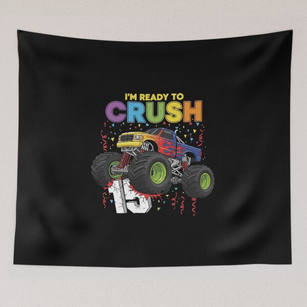 Item preview, I'm Ready To Crush 15 Monster Truck Fifteenth Birthday Teen designed and sold by PopStars1993.