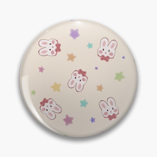 Item preview, Cute Kawaii Colourful Bunny Pattern with Colorful Stars designed and sold by Cozy Artsy Bunny.