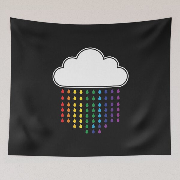 Item preview, Cute Cloud With Colorful Rainbow Rain designed and sold by Owcomm.