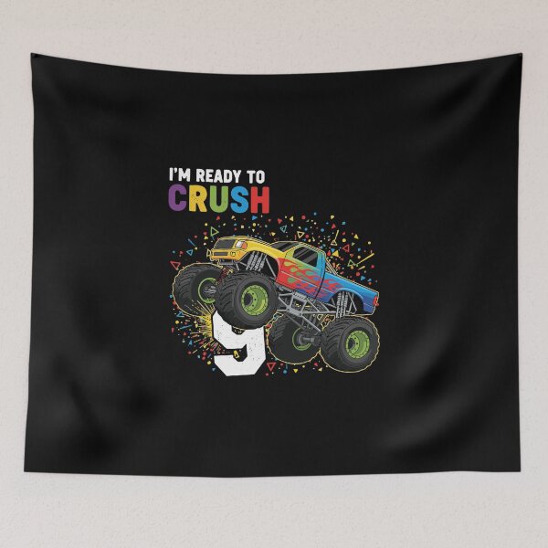 Item preview, I'm Ready To Crush 5 Monster Truck Birthday Boy Five Year Old designed and sold by PopStars1993.