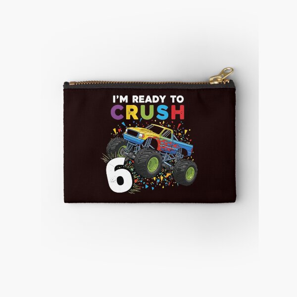Item preview, I'm Ready To Crush 6 Sixth Birthday Monster Truck Boys Kids designed and sold by PopStars1993.