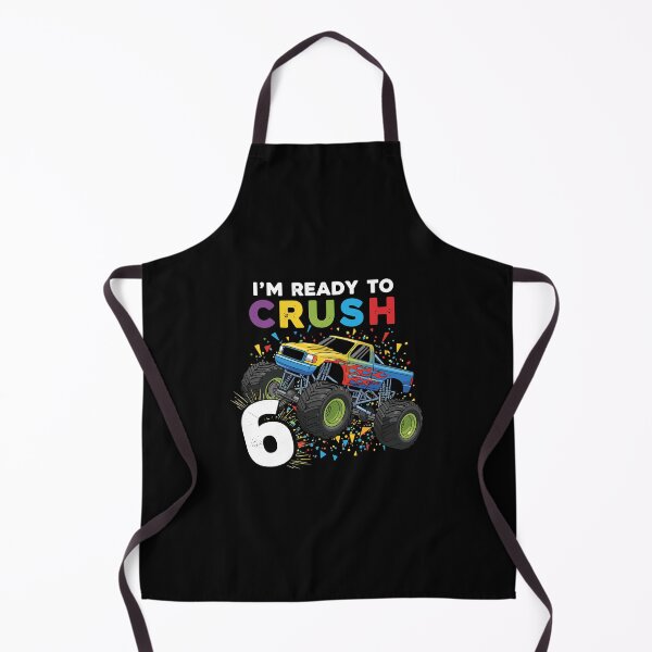 Item preview, I'm Ready To Crush 6 Sixth Birthday Monster Truck Boys Kids designed and sold by PopStars1993.