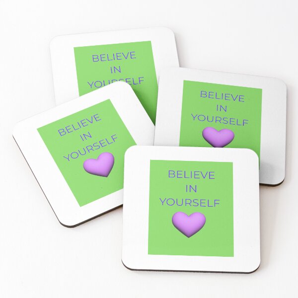 Item preview, Believe In Yourself Typography designed and sold by FawnPurpleHeart.