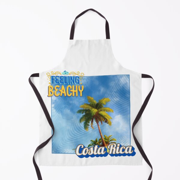 Item preview, Feeling Beachy Costa Rica – Retro Halftone Palm Tree T-Shirt Design designed and sold by DonnaRaine.