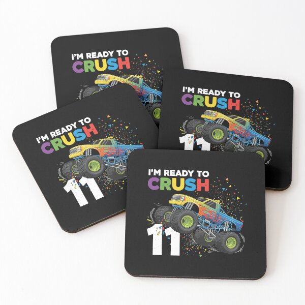 Item preview, I'm Ready To Crush 11 Monster Truck Birthday Eleven Year Old designed and sold by PopStars1993.