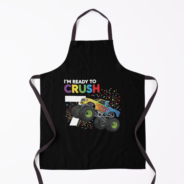 Item preview, I'm Ready To Crush 7 Monster Truck Kids Birthday designed and sold by PopStars1993.