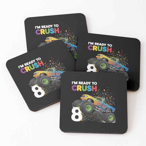 Item preview, I'm Ready To Crush 8 Monster Truck Eight Year Old Birthday designed and sold by PopStars1993.