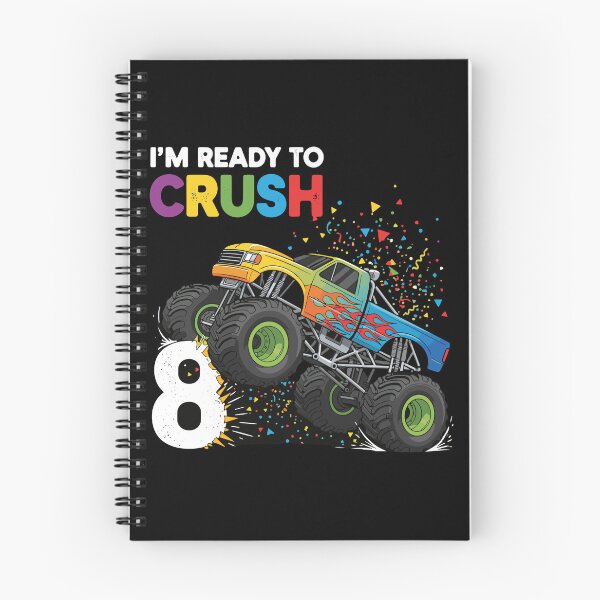 Item preview, I'm Ready To Crush 8 Monster Truck Eight Year Old Birthday designed and sold by PopStars1993.