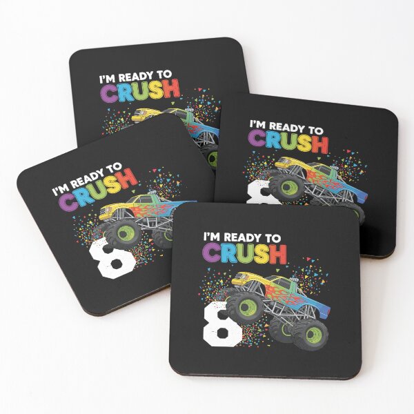 Item preview, I'm Ready To Crush 8 Monster Truck Birthday Eight Year Old designed and sold by PopStars1993.