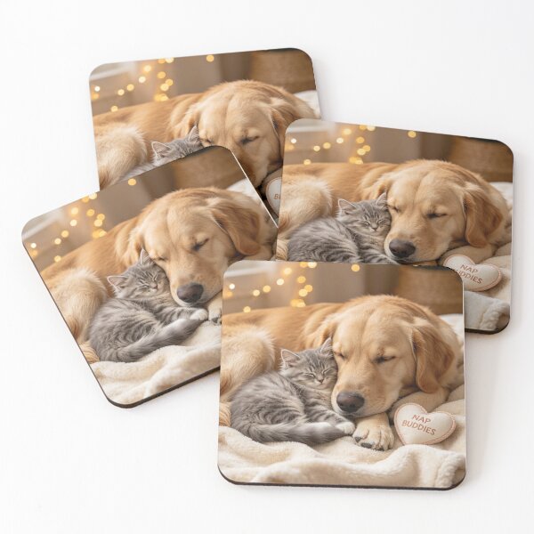 Item preview, Sleeping Puppy and Kitten Nap Buddies designed and sold by BagFactoryUK.