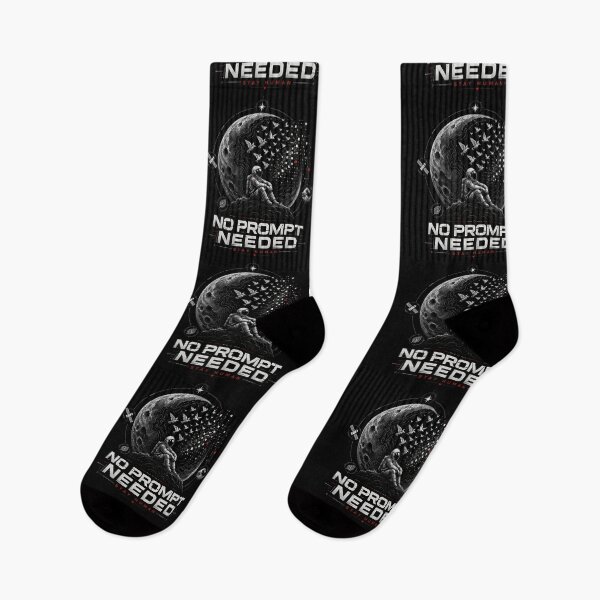 Item preview, No Prompt Needed – Stay Human | Retro Futuristic Astronaut designed and sold by BloomOfDesign.