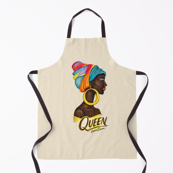 Item preview, QUEEN | Black African Portrait by Lana Swan designed and sold by Baroness Swan.