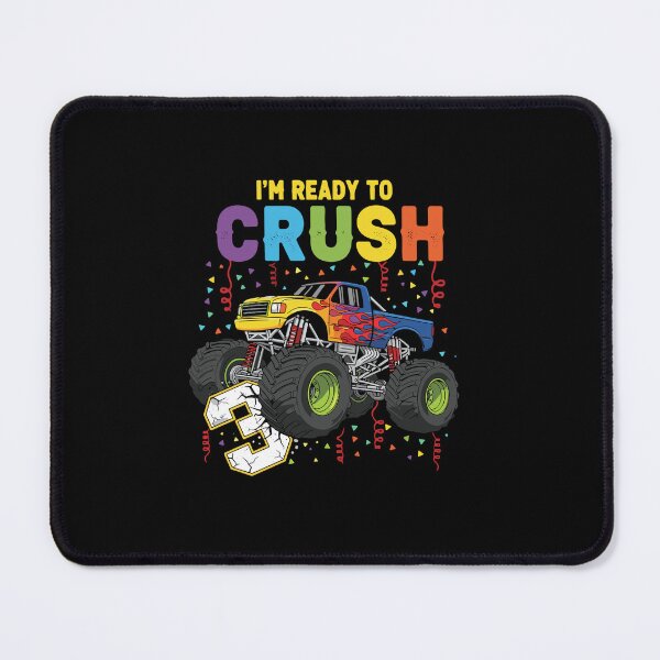 Item preview, I'm Ready To Crush Third Birthday Monster Truck Boy designed and sold by PopStars1993.