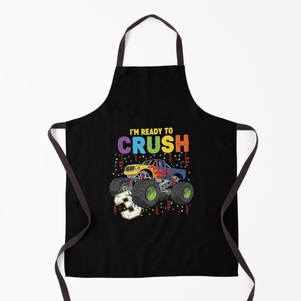 Item preview, I'm Ready To Crush Third Birthday Monster Truck Boy designed and sold by PopStars1993.