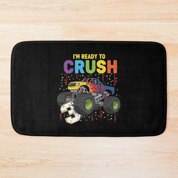 Item preview, I'm Ready To Crush Third Birthday Monster Truck Boy designed and sold by PopStars1993.