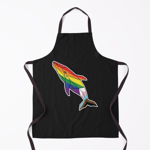 Item preview, Rainbow Geometric Whale Pride Month Graphic designed and sold by Owcomm.