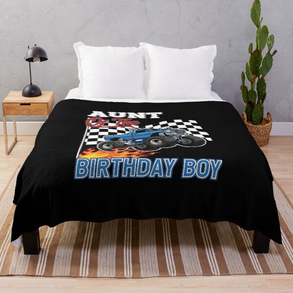 Item preview, Aunt Of The Birthday Boy Monster Truck Family Celebration designed and sold by PopStars1993.
