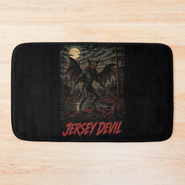 Item preview, Jersey Devil Cryptid | Pine Barrens Horror Pop Art designed and sold by redsharkuk.