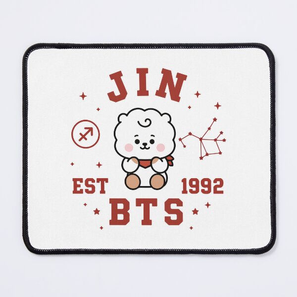 Item preview, Jin BTS Vintage Shirt, Kim Seokjin T Shirt, BT21 RJ Zodiac Tee, Kpop Fan Gift, Bangtan Boys Cute Graphic Tee Comfort Colors Shirt designed and sold by BerryHand.