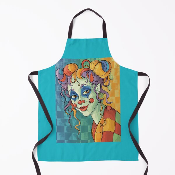 Item preview, Candy Colors Clown Portrait designed and sold by Verademacedoart.