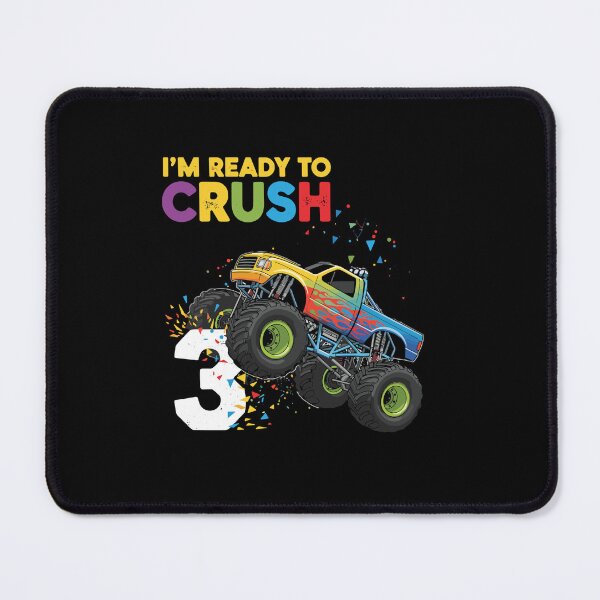 Item preview, I'm Ready To Crush Monster Truck Third Birthday Three Year Old Boy designed and sold by PopStars1993.