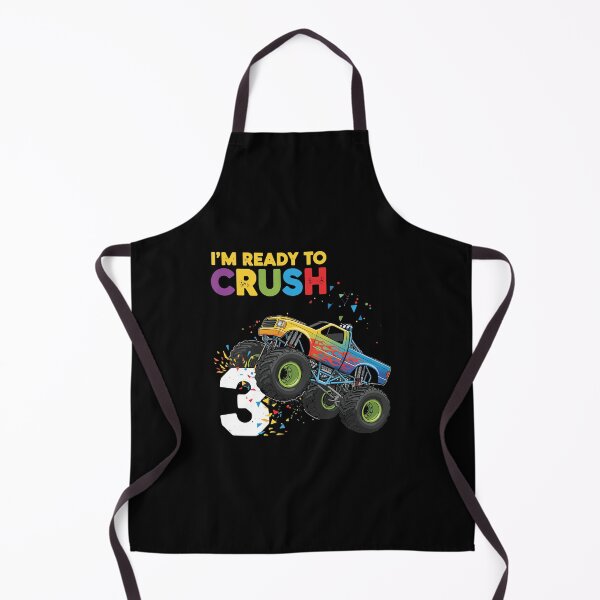 Item preview, I'm Ready To Crush Monster Truck Third Birthday Three Year Old Boy designed and sold by PopStars1993.