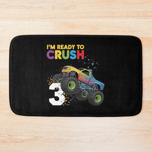 Item preview, I'm Ready To Crush Monster Truck Third Birthday Three Year Old Boy designed and sold by PopStars1993.