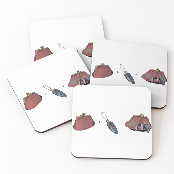 Item preview, Coin Purse + Lucky Rabbit's Foot = Lucky Coin Purse designed and sold by Rufus Hart.