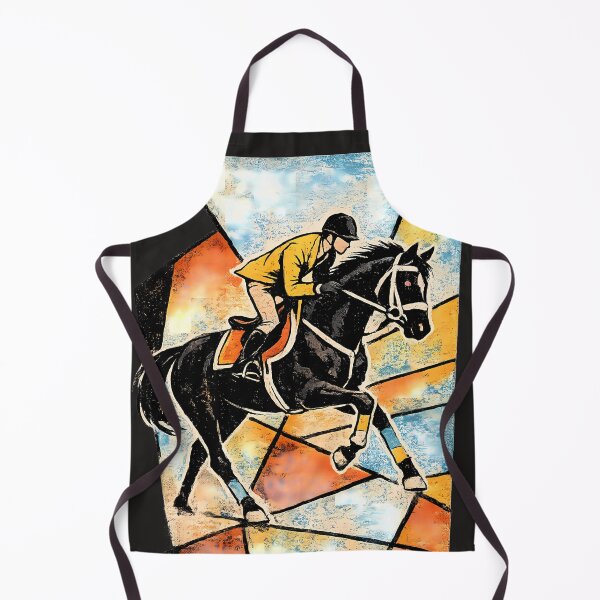 Item preview, Horse Racing Cubist Art | Equestrian Riding Geometric Horse Lover Design designed and sold by Irysek.