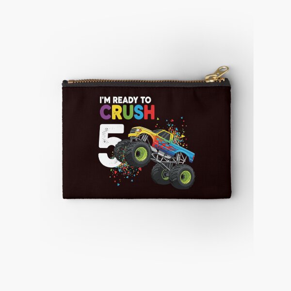 Item preview, I'm Ready To Crush 5 Monster Truck Fifth Birthday Kids Celebration designed and sold by PopStars1993.