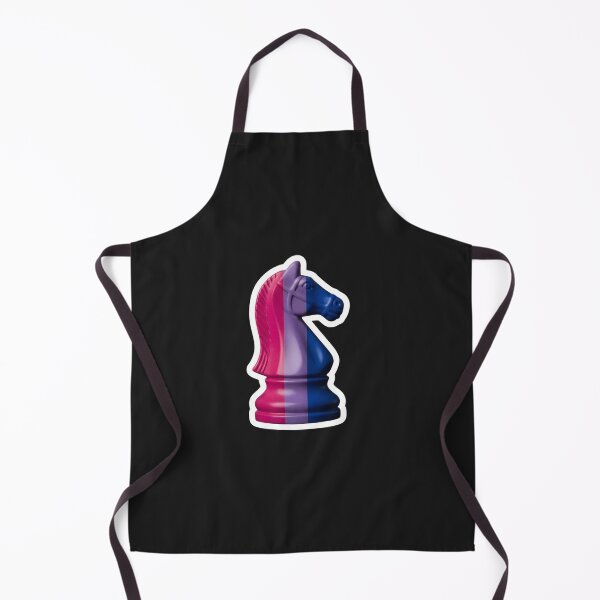 Item preview, Bisexual Pride Chess Knight Game Piece designed and sold by Owcomm.