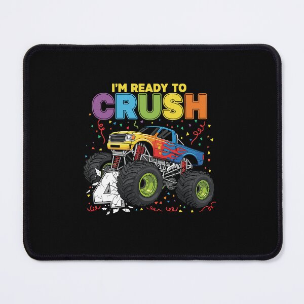 Item preview, I'm Ready To Crush 4 Monster Truck Birthday Four Years Old designed and sold by PopStars1993.