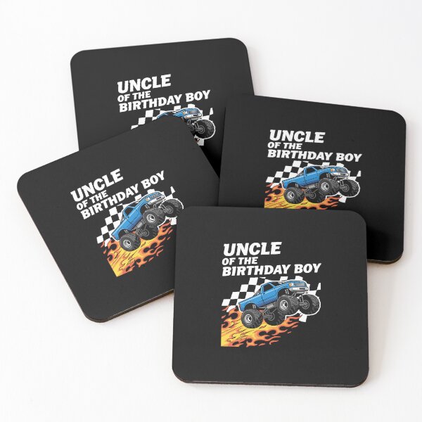 Item preview, Uncle Of The Birthday Boy Monster Truck Birthday Family designed and sold by PopStars1993.