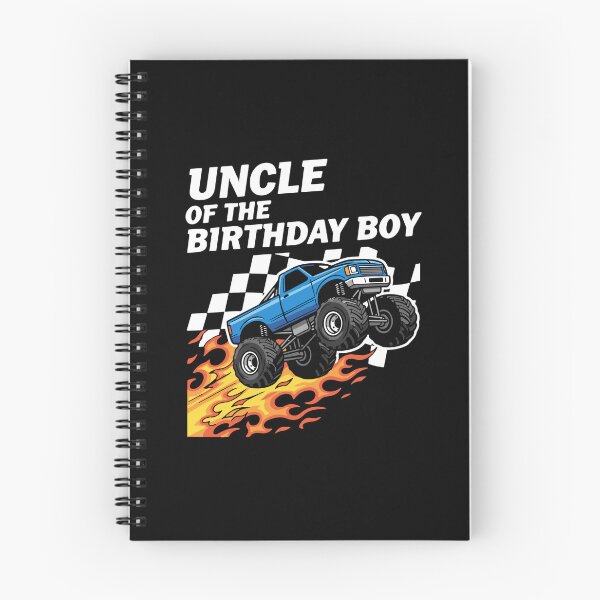 Item preview, Uncle Of The Birthday Boy Monster Truck Birthday Family designed and sold by PopStars1993.