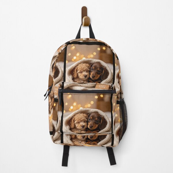 Item preview, Cozy Puppies Wrapped in a Blanket designed and sold by BagFactoryUK.