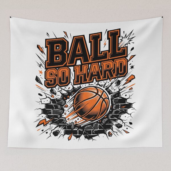 Item preview, Ball So Hard – Explosive Typography designed and sold by khalidnasr.
