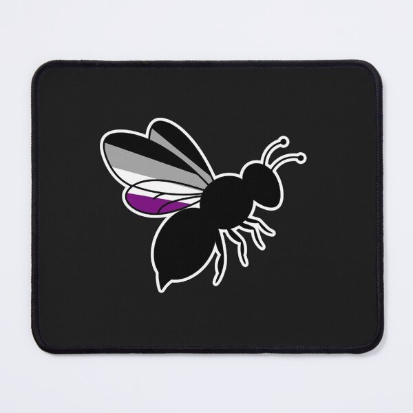 Item preview, Asexual Pride Bee Flag Wings designed and sold by Owcomm.