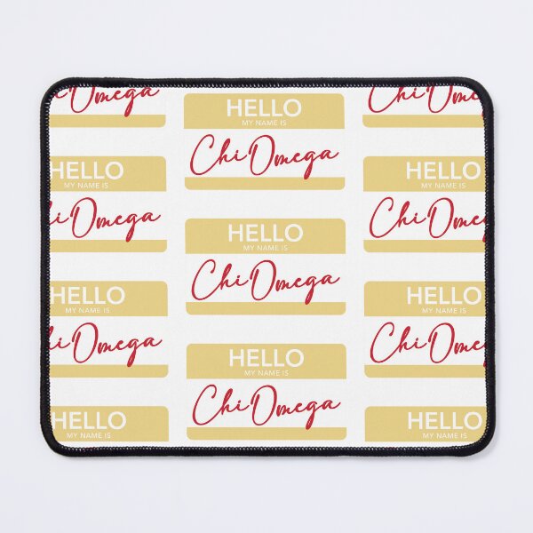 Item preview, Hello My Name Is Chi Omega designed and sold by reaganlangston.