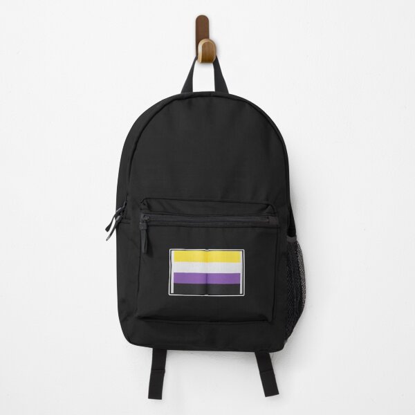 Item preview, Nonbinary Pride Flag Inside Open Book designed and sold by Owcomm.