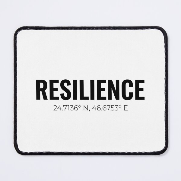 Item preview, Resilience Minimalist Typography Quote designed and sold by AurelOfficial.