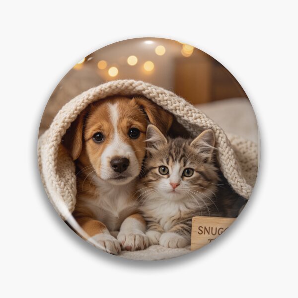 Item preview, Snuggle Time Puppy and Kitten designed and sold by BagFactoryUK.
