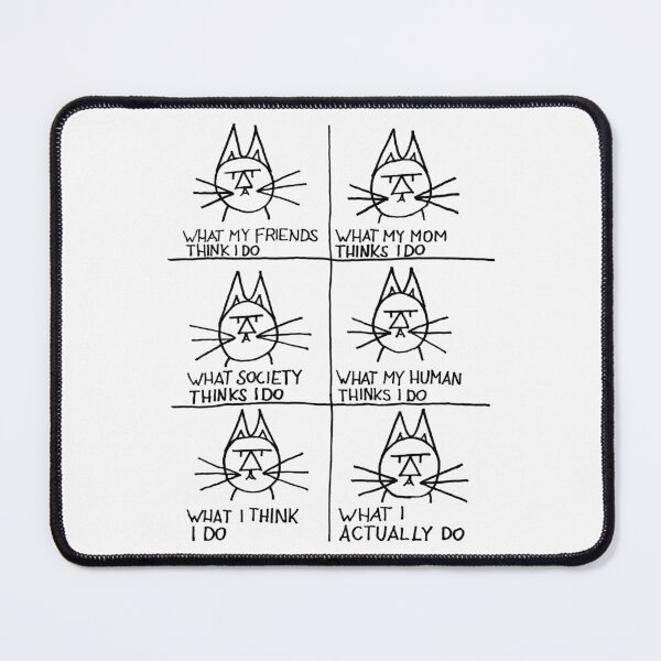 Item preview, FeltTipCat - What I Actually Do designed and sold by felttipcat.