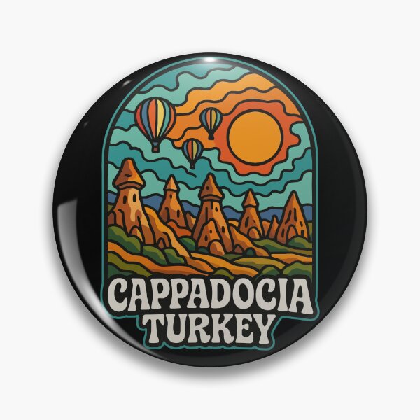 Item preview, Cappadocia Anatolia Turkey Trippy Art designed and sold by TomFrontierArt.