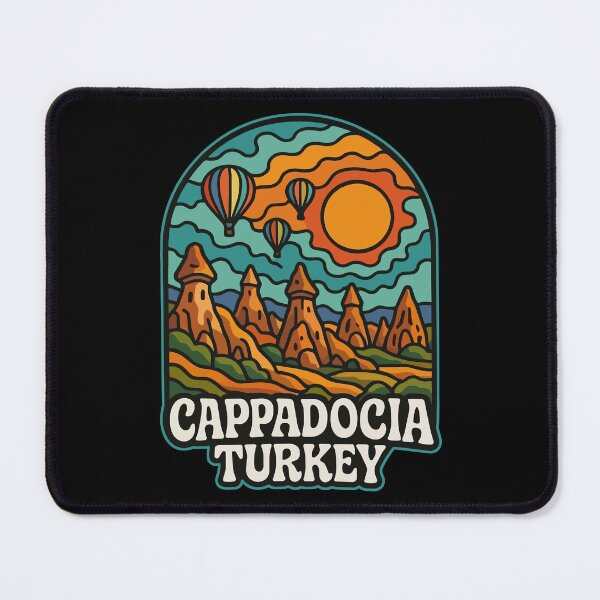 Item preview, Cappadocia Anatolia Turkey Trippy Art designed and sold by TomFrontierArt.