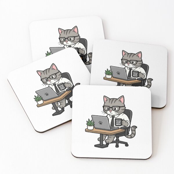 Item preview, focus, plan, meow designed and sold by DailyQuestPrint.
